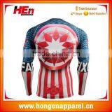 Hongen Apparel Man Wear Rash Guard Mma Mens Fitness Pants OEM Mma Rashguard,custom Sublimated Printed Mens MMA Uniforms thumbnail-2