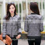 Wholesale 100% Cotton Sateen Custom Embroidered Winter Bomber Jacket thumbnail-2