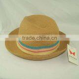 Kid's Wheat Straw Hat Cute Design thumbnail-1