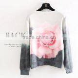 Wholesale Custom Sublimation Printed Men Winter Sweatshirt / Team Polyester Sports Sweatshirt thumbnail-2