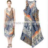 HD-D148 Hot Design Elegant Fashion Floral Women Dress/casual Ladies Dress thumbnail-1