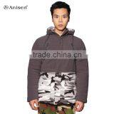 Hot Sale Cheap Warm Polar Fleece Men Camo Jackets thumbnail-1