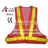 HT4112 En471 Certificated High Visibility Mesh Reflective Vest Summer Safety Vest thumbnail-1