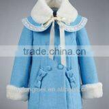 Kids Coat With Bow thumbnail-1