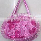 Fashion Lace Quilt Hearted Rabbit Little Girl Bag thumbnail-4