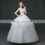 MGOO Customized Made High Quality Vintage Church Wedding Dress Romantic Bridal Speical Day New Models thumbnail-3