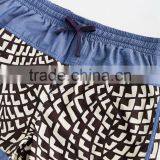 Beach Sides Leisure Hem Boardshort Stitching With Denim Shorts thumbnail-2
