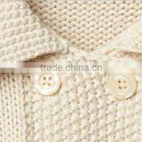 Soft Knit Baby Girls Sweater Double-Breasted Cardigan thumbnail-3