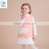Girls Sleeveless Woolen Dresss Fashion Designs For Girls Kids A-line Dress OEM Service thumbnail-2