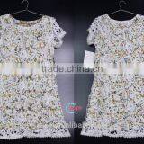 Double Ply Hand Crochet Simple Casual Long Evening Dresses thumbnail-1