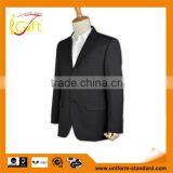 Classic Fit Men Suit Custom Made Black Business Suit thumbnail-1