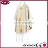 2017 Factory Supply Jacquard Costume Wholesale Purple Chasuble thumbnail-4