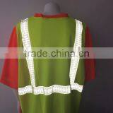 Contrast Short Sleeve V-neck Breathable Protective T-shirt thumbnail-4