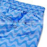 Custmize Your Own Design Drawstring Waistband Slim-fit Short-length Printed Men Swimming Short thumbnail-2