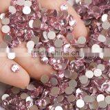 Pink Glass Rhinestone Diamond ,flat Back Crystal AB Rhinestones for Nail Art thumbnail-1
