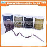 Textile Factory Direct Wholesale Lurex Metallic Satin Ribbon for Garment Accessories, Gift Craft Packing and Decoration thumbnail-2