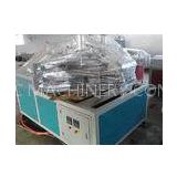 PVC Twin Pipe Extruder , Plastic Pipe Extrusion Line / Machinery
