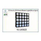 High Quality 25 Heads LED Matrix Blinder 10w RGB 3in1 Beam Spot Light thumbnail-1