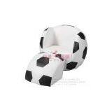 Soccer Ball Chair With Ottoman thumbnail-1