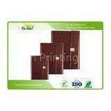 Hot Stamping PU Cover Custom Embossed Notebook for Office Stationery ISO9001