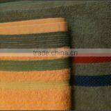 Dyed Yarn Border Towels thumbnail-1