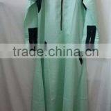 Black Women Casual Sunshine Hemp Muslim Dress/ Muslim Islamic Fashionable Abaya Kaftan Dresses/fancy dl Islamic Muslim Dress thumbnail-2