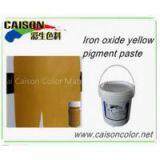 8990 Iron Oxide Yellow Piment Paste Water Based Acrylic Binder for Textile Printing
