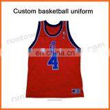 Runtowell Cheap Reversible Basketball Uniforms / Basketball Uniforms Wholesale / Basketball Uniform Design