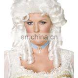 Halloween Carnival Party Baroque Wig for Adults thumbnail-2