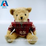 2017 best made sweater teddy bear plush toys for holiday gifts