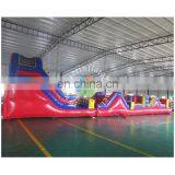 Red Color Inflatable Obstacle Course, 2 Sections Inflatable Obstacle, Combination Obstacle Course thumbnail-4