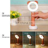 New USB Rechargeable Led Lamp,cute Cartoon Led Night Pet Lamp,small Desk Lamp Led for Children