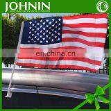 Cheap Heat Transfer Printing Polyester American Promotional Car Flag thumbnail-3
