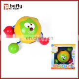 Cute plastic rattle ball toys