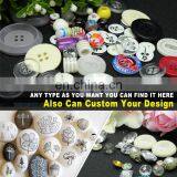 Fashion Clear Rose Plastic Coat and Blazer Buttons for Cloth thumbnail-5