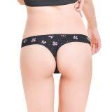 Yun Meng Ni Sexy Underwear Hipster Women Flower Printing Thongs Gtring Ultra Comfortable Cotton Panties thumbnail-2
