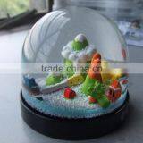Acrylic Snow Globe Insert Different Photo/ Picture, Snow Ball for Christmas thumbnail-3