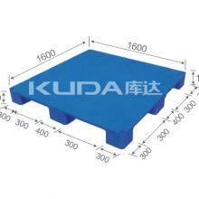 High-density Virgin PE of China Manufacturer Good Quality 1616A PBJJ PLASTIC PALLET(BUILT-IN STEEL TUBE)
