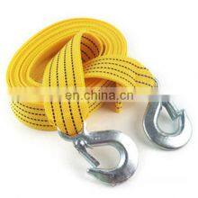 Car Steel Tow Rope Trailer Tow Strap Rope Self Driving Tour 3 Tons Meters thumbnail-2