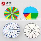 Digital Turnplate of Color Lump, Mathmatics Numbers Turnplate