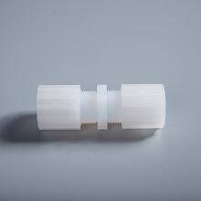 High Temperature Resistant PFA Straight Union Tube Fitting thumbnail-2