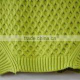 Pure Round Collar Pullover for Lady Olive Green Irregularity Lady Sweater thumbnail-4