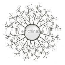 Gold Color Sun Design Mirror thumbnail-3