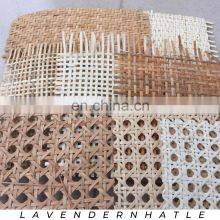 High Quality Natural Square/radio Rattan Webbing Rolls Mesh Rattan Cane Webbing for Furniture thumbnail-3