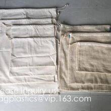 Gift Bag Jute Packing Storage Linen Jewelry Pouches Sacks for Wedding Party Shower Birthday Christmas Jewelry DIY Craft thumbnail-2