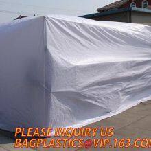 Extra Lagrge Woven PE Drawstring Dumpster Container 20 Yard Drawstring Black Dumpster Container Liners for Bagplastics thumbnail-5