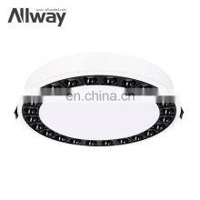 ALLWAY New Design Round Ceiling Aluminum Spot Lamps 8w 15w 20w 30w Led Recessed Downlights thumbnail-3