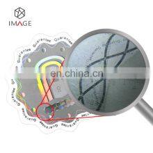 Круглые индивидуальные голографические антифальсификационные наклейки thumbnail-4