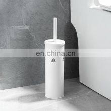Toilet Brush With Stainless Steel Long Handle, Toilet Bowl Brush for Bathroom thumbnail-5