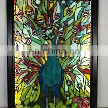 Chinese Stained Glass Supplier Custom Size High Quality Transparent Flat Colored Art Church Glass Panels Wholesale Price thumbnail-2